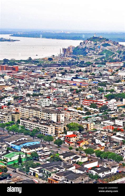 aerial view of Guayaquil, Ecuador, South America Stock Photo - Alamy