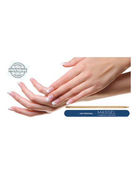 Lima De Manicura Desechable O De Uso Personal Y Palito De Naranjo 120