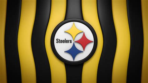 Pittsburgh Steelers On Circle With Yellow And Black Background HD ...