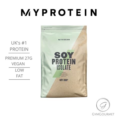 Myprotein Soy Isolate Vegan Protein Powder Various Flavours And Sizes Shopee Singapore