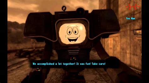 Fallout New Vegas Yes Man Ending In The End My Rule Is Youtube