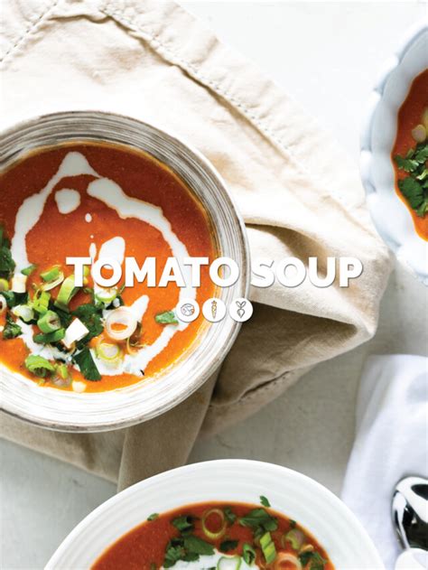 Spicy Creamy Vegan Tomato Soup Piloncillo Y Vainilla