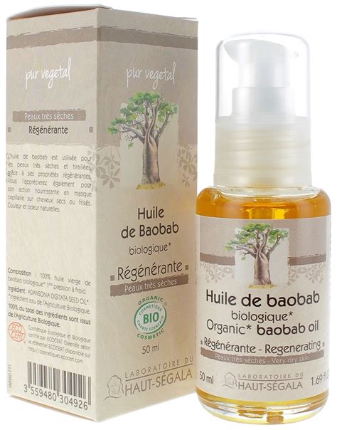 Huile de Baobab Bio Régénérante Laboratoire Haut Ségala