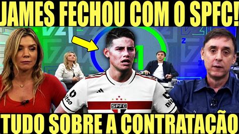 SPFC INFO SÃO PAULO CONTRATA JAMES RODRIGUEZ TUDO SOBRE A