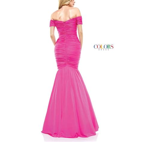 Designer COLORS DRESS Hot Pink Gown In Hot Pink | Grailed