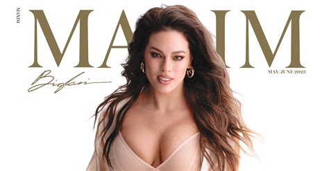 Worlds Sexiest Woman Ashley Graham Is Maxims 2023 Hot 100 Cover