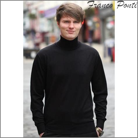 Franco Ponti 21 Gauge Italian Superfine 107 Roll Neck Cwmenswear