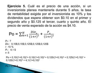 Tema 10 Bonos Y Acciones PPT