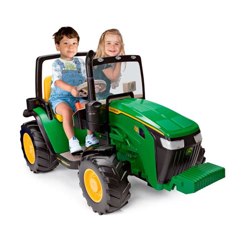 Tractor A Bater A John Deere Dual Force Peg Perego V Sitename