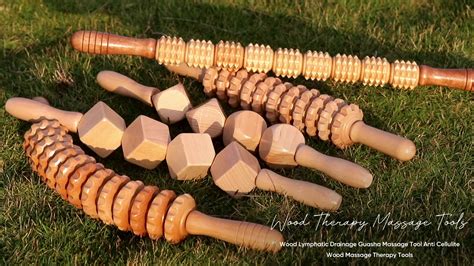 Anti Cellulite Wooden Massagers Columbian Wood Therapy Tools Roller