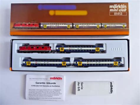 M Rklin Mini Club Spur Z Sbb Swiss Eisenbahnen Pendler Zug Set