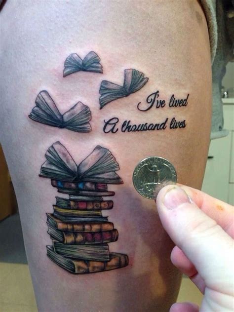 Book Lover Tattoos