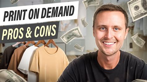 The Pros And Cons Of Starting A Print On Demand T Shirt Business Youtube