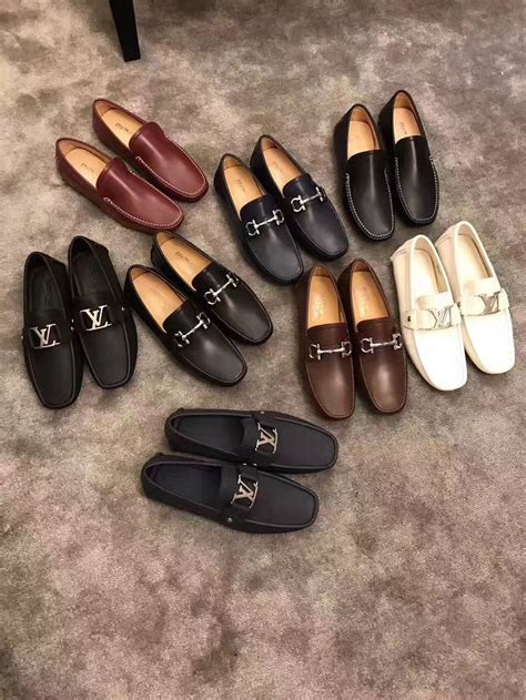 Louis Vuitton Lv Man Shoes Ferragamo Male Loafers Lv Men Shoes