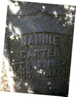 Nancy Tate Nannie Carter Homenaje De Find A Grave