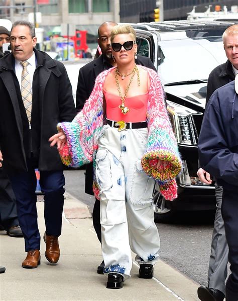 PINK Arrives at NBC Studios in New York 02/21/2023 – HawtCelebs