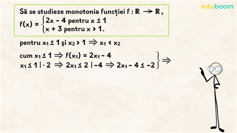 Funcții monotone Exerciții Partea a II a Matematica clasa a 9 a