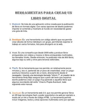 Calam O Herramientas Para Crear Un Libro Digital