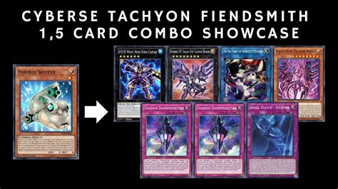 Yugioh Ocg Cyberse Tachyon Fiendsmith Card Combo Showcase