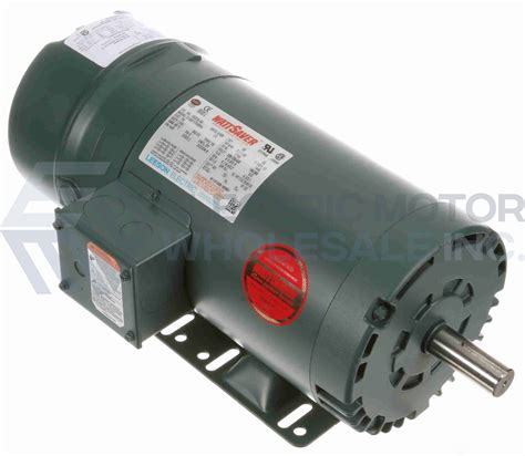 122238 00 LEESON 2HP 3PH BRAKE MOTOR C145T17DB82