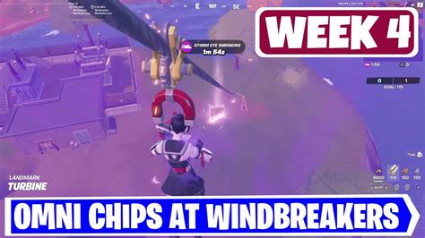 Collect Omni Chips At Windbreakers All Locations Omni Sword Quests Fortnite Youtube