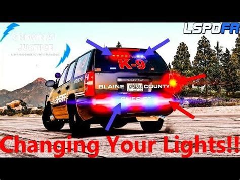 Vehicle Changing Lights Install For 2022! | #gtav | #policemod | # ...