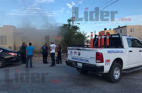 Prenden Fuego A Basura Y Casi Alcanza Una Vivienda Lider Web