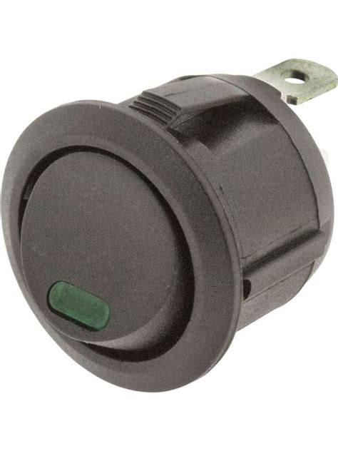 Buy Jaylec Switch Rocker On Off Round Green V A V A V