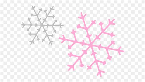 Snowflake Corner Border Clipart No Background - Snow Border Clip Art ...