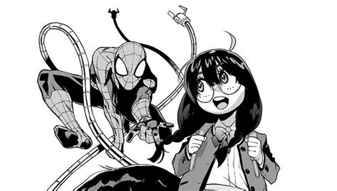 Spider Man Across The Spider Verse Gets Manga Spinoff From My Hero