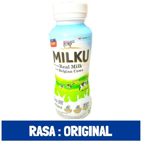 Susu Milku Ml Susu Uht Botol Premium Lazada Indonesia