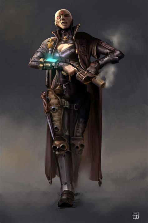 Delaque Ganger By Thomas Rome Warhammer K Rpg Warhammer Warhammer