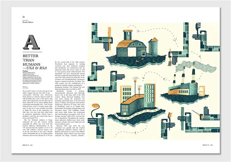 Editorial Illustrations Monocle Magazine Behance