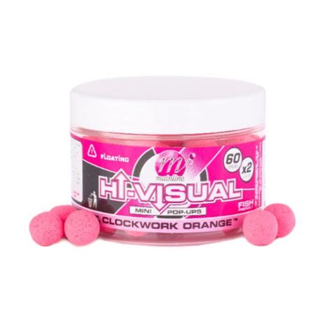 Mainline Hi Visual Pop Ups 12mm 150ml Fishdeal