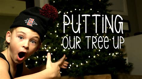 Putting Up Our Christmas Tree The Last Time Youtube