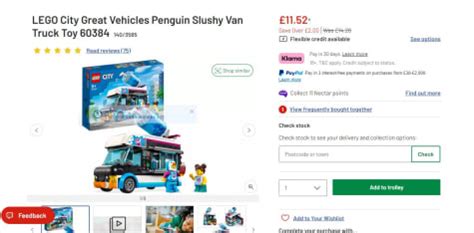 Lego City Penguin Slushy Van Toy