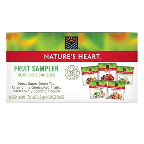 Té Surtido Natures Heart Fruit 35g Chedraui