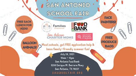 Families Empowered School Fair at the San Antonio Food Bank in 2021 ...