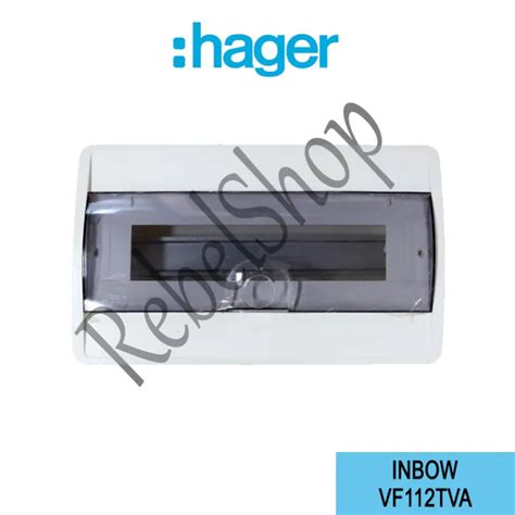 Hager Kotak Box Mcb Inbow Tanam Vf Tva Transparant Modul Group