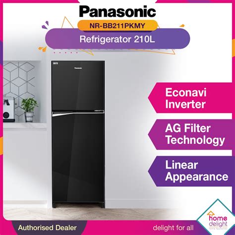 Panasonic Door Econavi Interver Fridge L Nr Bb Pk Nr