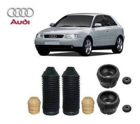 Kit Coxim Rolamento Batente Coifa Dianteiro Audi A