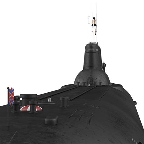 Typhoon Class Submarine 3d Model