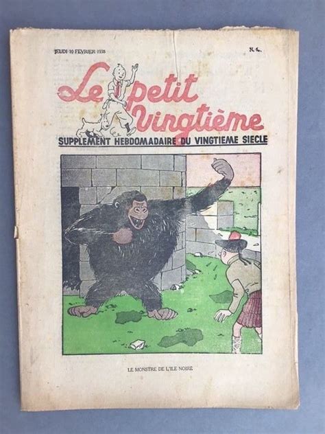 Le Petit Vingti Me Tintin Lile Noire Softcover Catawiki