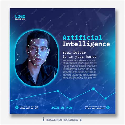 Premium Psd Artificial Intelligence Social Media Post