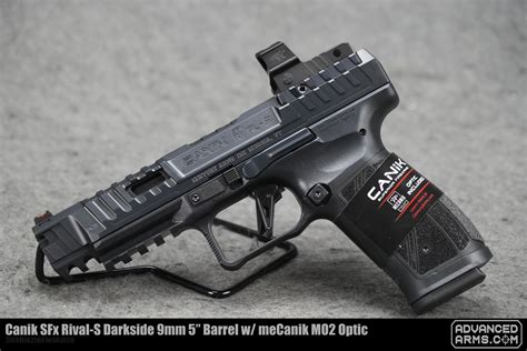 Canik Sfx Rival S Darkside Mm Barrel W Mecanik Mo Optic