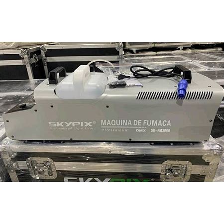 Maquina de Fumaça 3000w c case Skypix SK FM3000D Loja de