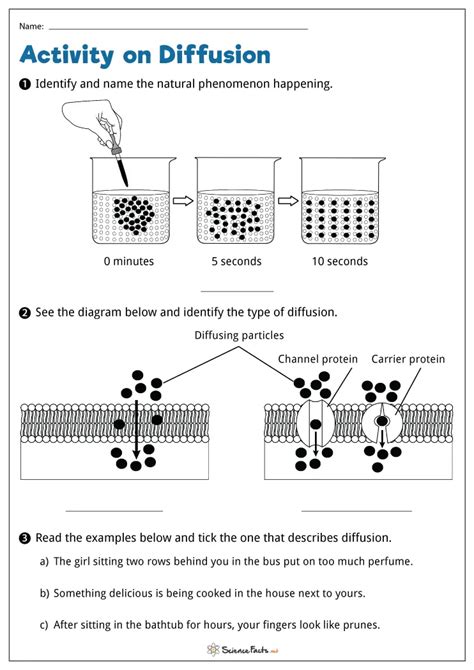 Diffusion Worksheets Free Printables, 53% OFF