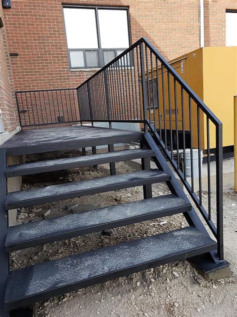 Outdoor Metal Stairs, Fabricators & Installers | Toronto exterior stairs