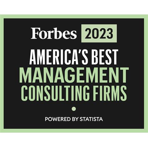 Americas Best Management Consulting Firms 2023 By Forbes Statista R