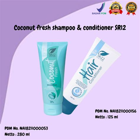 Jual Coconut Fresh Shampoo Sr Sampo Kelapa Shampo Anti Dandruff